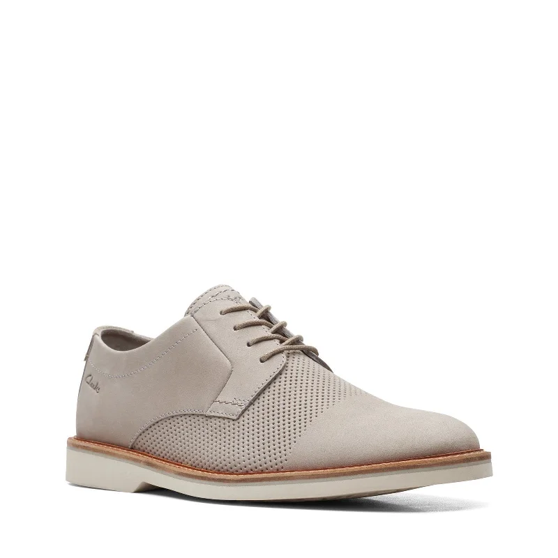 Men's Oxfords with a perforated leather strap for ventilationClarks - Mens Atticus Ltlace Shoes Men's Oxfords with a perforated leather strap for ventilationClarks - Mens Atticus Ltlace Shoes