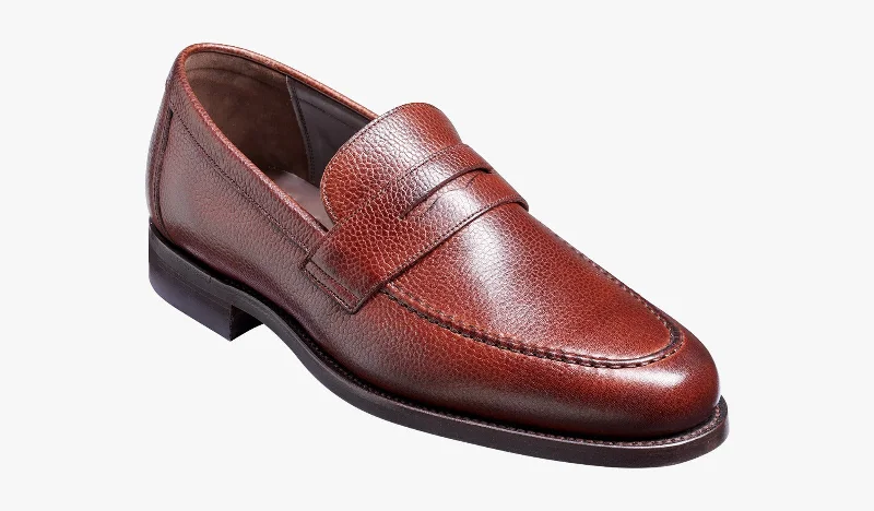 Men's loafers with a removable insole for cleaning Men's loafers with a removable insole for cleaning Barker Jevington Loafer Shoes - Cherry Grain Rubber Sole Men's loafers with a removable insole for cleaning Men's loafers with a removable insole for cleaning Barker Jevington Loafer Shoes - Cherry Grain Rubber Sole