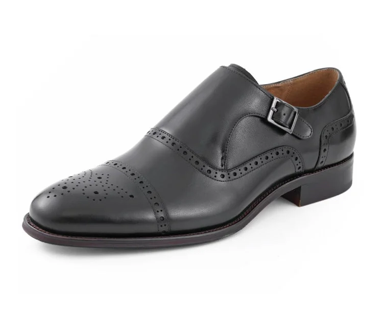 Men's formal shoes with a polished shine Men's formal shoes with a polished shine AG416 Black