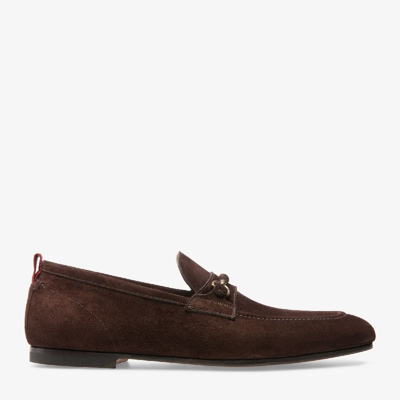 Men's leather loafers with a penny slot Men's leather loafers with a penny slot BALLY PLINTOR - CALF SUEDE HORSEBIT LOAFER - COFFEE Men's leather loafers with a penny slot Men's leather loafers with a penny slot BALLY PLINTOR - CALF SUEDE HORSEBIT LOAFER - COFFEE