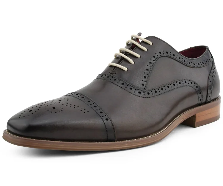 Men's formal shoes with a leather lining for breathability Men's formal shoes with a leather lining for breathability AG114 Brown Men's formal shoes with a leather lining for breathability Men's formal shoes with a leather lining for breathability AG114 Brown