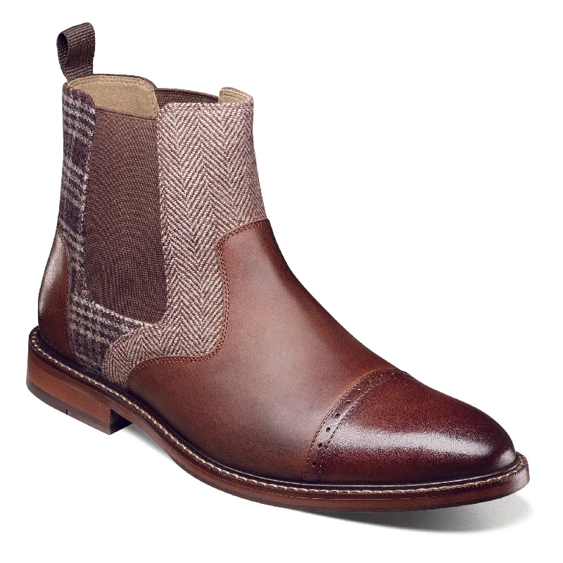 Men's formal shoes with a leather sole and heel Men's formal shoes with a leather sole and heel FINNEY Cap Toe Chelsea Boot/25620 Men's formal shoes with a leather sole and heel Men's formal shoes with a leather sole and heel FINNEY Cap Toe Chelsea Boot/25620