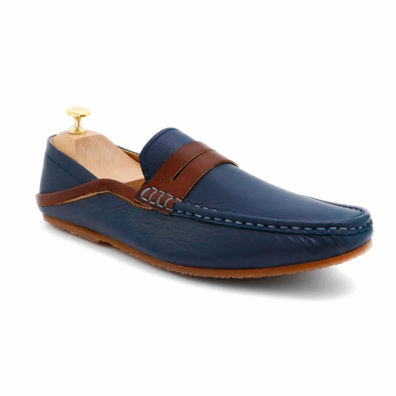 Men's loafers with a pointed toe for a stylish appearance Men's loafers with a pointed toe for a stylish appearance Libero Loafer Brown Strike Edition Wrinkle Soft Navy & Brown Men's loafers with a pointed toe for a stylish appearance Men's loafers with a pointed toe for a stylish appearance Libero Loafer Brown Strike Edition Wrinkle Soft Navy & Brown