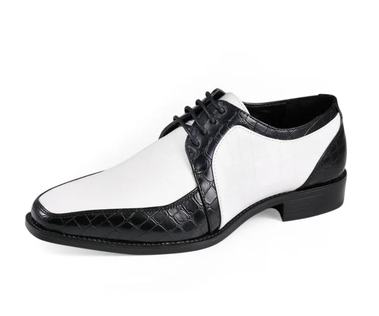Men's formal shoes with a contrast stitching detail Men's formal shoes with a contrast stitching detail Pierre Black & White Men's formal shoes with a contrast stitching detail Men's formal shoes with a contrast stitching detail Pierre Black & White