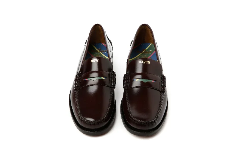 Men's loafers with a removable insole for cleaning Men's loafers with a removable insole for cleaning Dan Regimental x J. Press - Brown Burgundy Men's loafers with a removable insole for cleaning Men's loafers with a removable insole for cleaning Dan Regimental x J. Press - Brown Burgundy