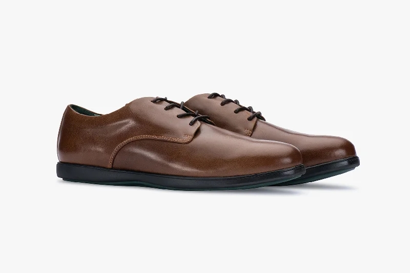 Men's leather formal Oxford shoes with a cap toe Men's leather formal Oxford shoes with a cap toe The LIBERS Men's leather formal Oxford shoes with a cap toe Men's leather formal Oxford shoes with a cap toe The LIBERS