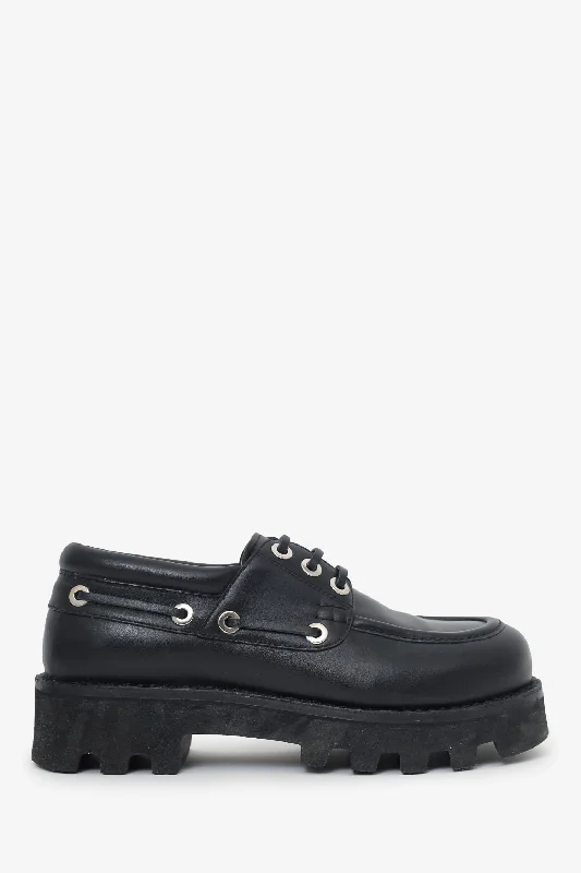 Men's loafers with a leather lining for comfort Men's loafers with a leather lining for comfort Proenza Schouler Black Leather Laced Platform Loafers Size 38 Men's loafers with a leather lining for comfort Men's loafers with a leather lining for comfort Proenza Schouler Black Leather Laced Platform Loafers Size 38