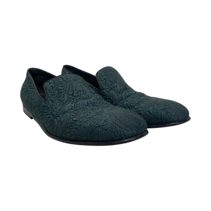 Men's leather loafers with a penny slot Men's leather loafers with a penny slot DOLCE&GABBANA/Loafers/US 9/Leather/GRN/ Men's leather loafers with a penny slot Men's leather loafers with a penny slot DOLCE&GABBANA/Loafers/US 9/Leather/GRN/