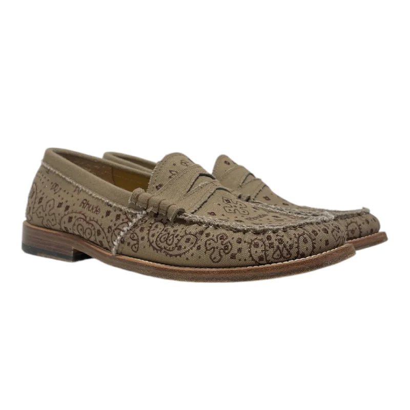 Men's loafers with a cushioned footbed Men's loafers with a cushioned footbed RHUDE/Loafers/US 10/CRM/ Men's loafers with a cushioned footbed Men's loafers with a cushioned footbed RHUDE/Loafers/US 10/CRM/