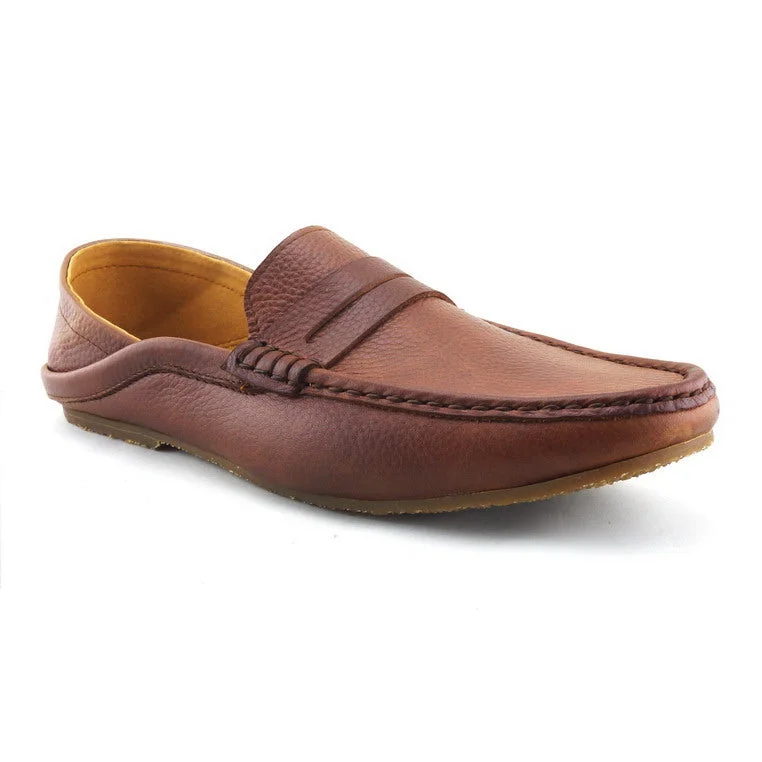 Men's loafers with a perforated leather upper for ventilation Men's loafers with a perforated leather upper for ventilation Libero Loafer Wrinkle Soft Brown Men's loafers with a perforated leather upper for ventilation Men's loafers with a perforated leather upper for ventilation Libero Loafer Wrinkle Soft Brown