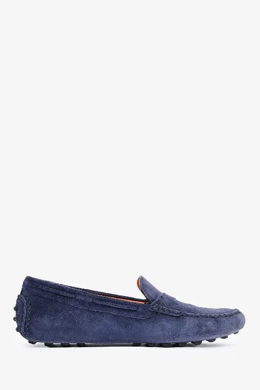 Men's leather loafers with a penny slot Men's leather loafers with a penny slot Hermès Blue Suede Driving Loafers Size 36 Men's leather loafers with a penny slot Men's leather loafers with a penny slot Hermès Blue Suede Driving Loafers Size 36