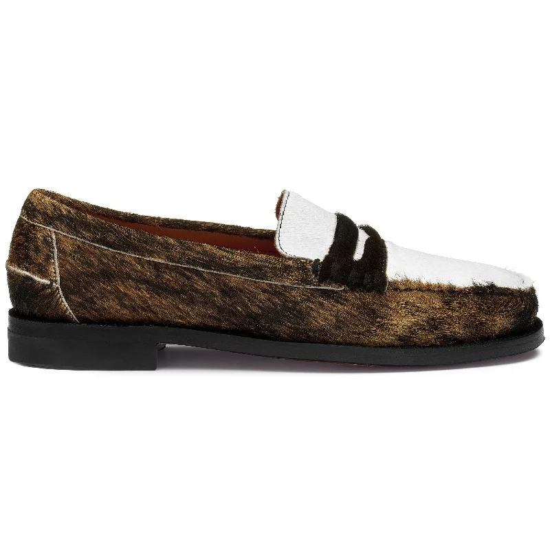 Men's loafers with a perforated leather upper for ventilation Men's loafers with a perforated leather upper for ventilation Dan Raw - Dark Brown & White & Black Men's loafers with a perforated leather upper for ventilation Men's loafers with a perforated leather upper for ventilation Dan Raw - Dark Brown & White & Black
