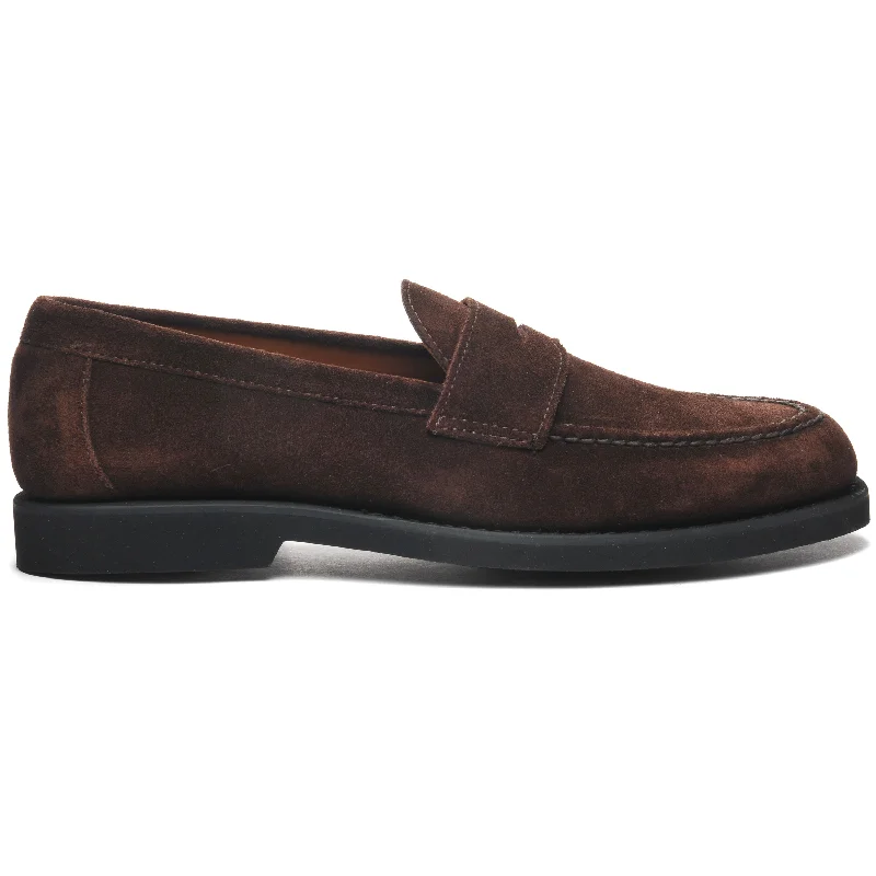 Men's loafers with a leather lining for comfort Men's loafers with a leather lining for comfort Ryan Suede Polaris - Dark Brown Men's loafers with a leather lining for comfort Men's loafers with a leather lining for comfort Ryan Suede Polaris - Dark Brown
