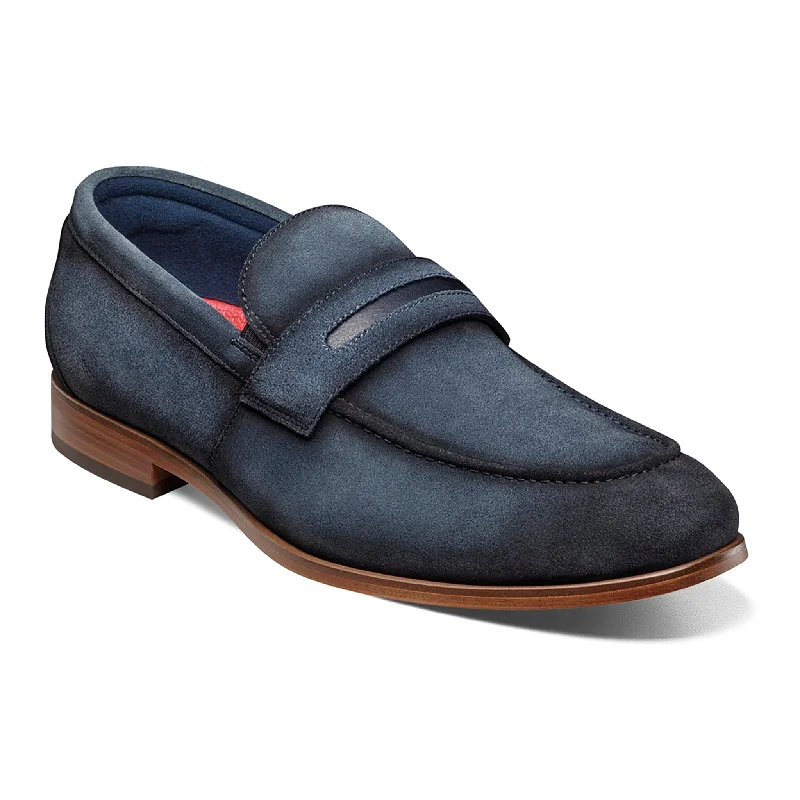 Men's formal shoes with a contrast stitching detail Men's formal shoes with a contrast stitching detail BURKE Moc Toe Saddle Slip On-25676 Men's formal shoes with a contrast stitching detail Men's formal shoes with a contrast stitching detail BURKE Moc Toe Saddle Slip On-25676
