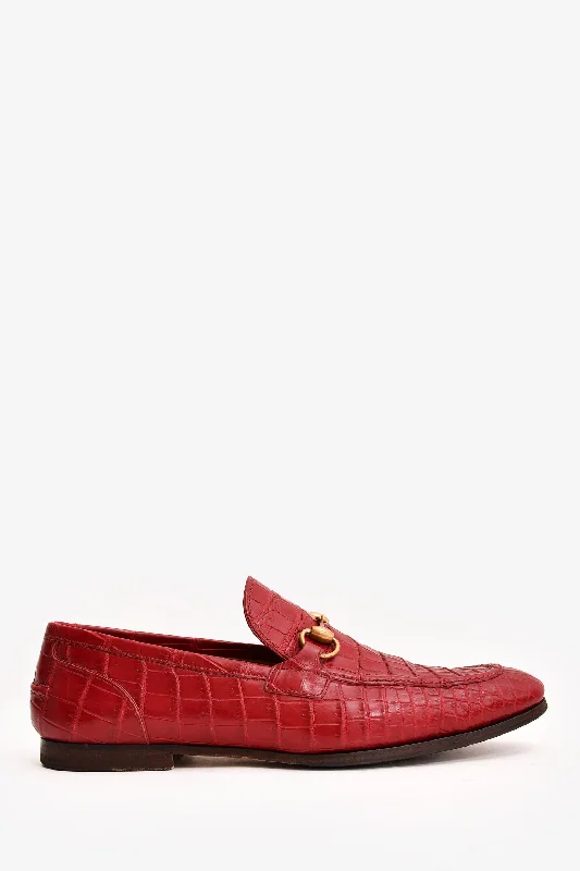 Men's loafers with a cushioned footbed Men's loafers with a cushioned footbed Gucci Red Crocodile Jordaan Loafer Size 7.5 Mens Men's loafers with a cushioned footbed Men's loafers with a cushioned footbed Gucci Red Crocodile Jordaan Loafer Size 7.5 Mens