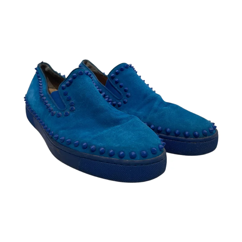 Men's loafers with a cushioned footbed Men's loafers with a cushioned footbed Christian Louboutin/Loafers/EU 43/Suede/BLU/ Men's loafers with a cushioned footbed Men's loafers with a cushioned footbed Christian Louboutin/Loafers/EU 43/Suede/BLU/