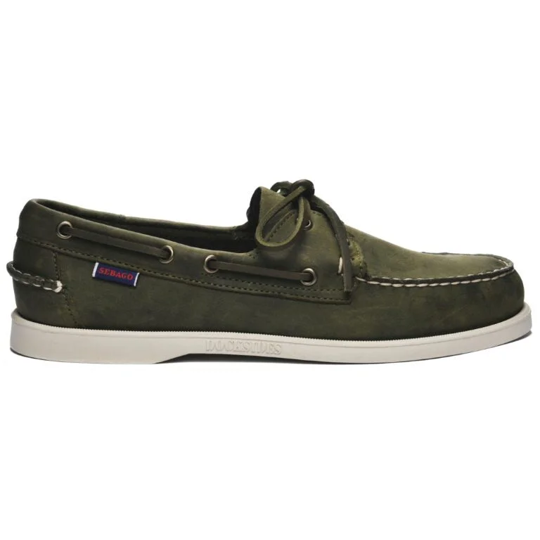Men's loafers with a perforated leather upper for ventilation Men's loafers with a perforated leather upper for ventilation DOCKSIDES PORTLAND CRAZY H - GREEN MILITARY Men's loafers with a perforated leather upper for ventilation Men's loafers with a perforated leather upper for ventilation DOCKSIDES PORTLAND CRAZY H - GREEN MILITARY