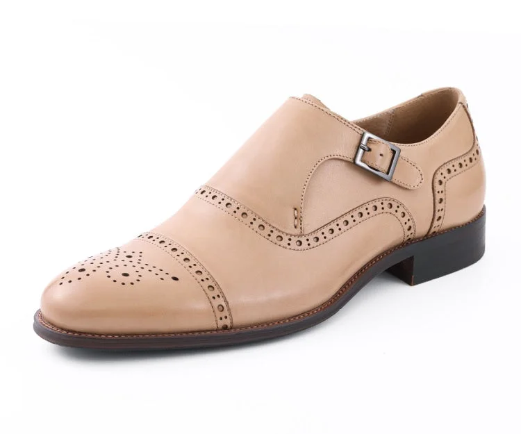 Men's formal shoes with a contrast stitching detail Men's formal shoes with a contrast stitching detail AG416 Beige Men's formal shoes with a contrast stitching detail Men's formal shoes with a contrast stitching detail AG416 Beige