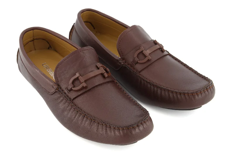 Men's loafers with a smooth leather finish Men's loafers with a smooth leather finish Portofino Driving Loafers - Brown Men's loafers with a smooth leather finish Men's loafers with a smooth leather finish Portofino Driving Loafers - Brown