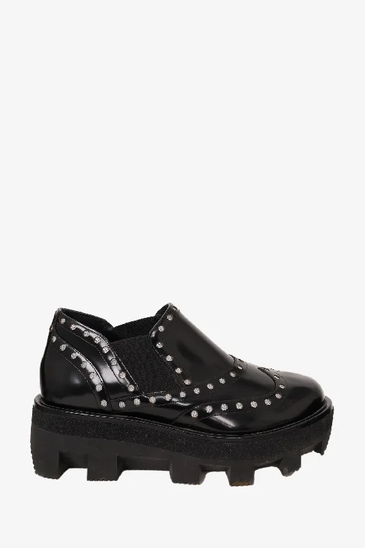 Men's loafers with a smooth leather finish Men's loafers with a smooth leather finish Alexander Wang Black Studded Loafers Size 41 Men's loafers with a smooth leather finish Men's loafers with a smooth leather finish Alexander Wang Black Studded Loafers Size 41