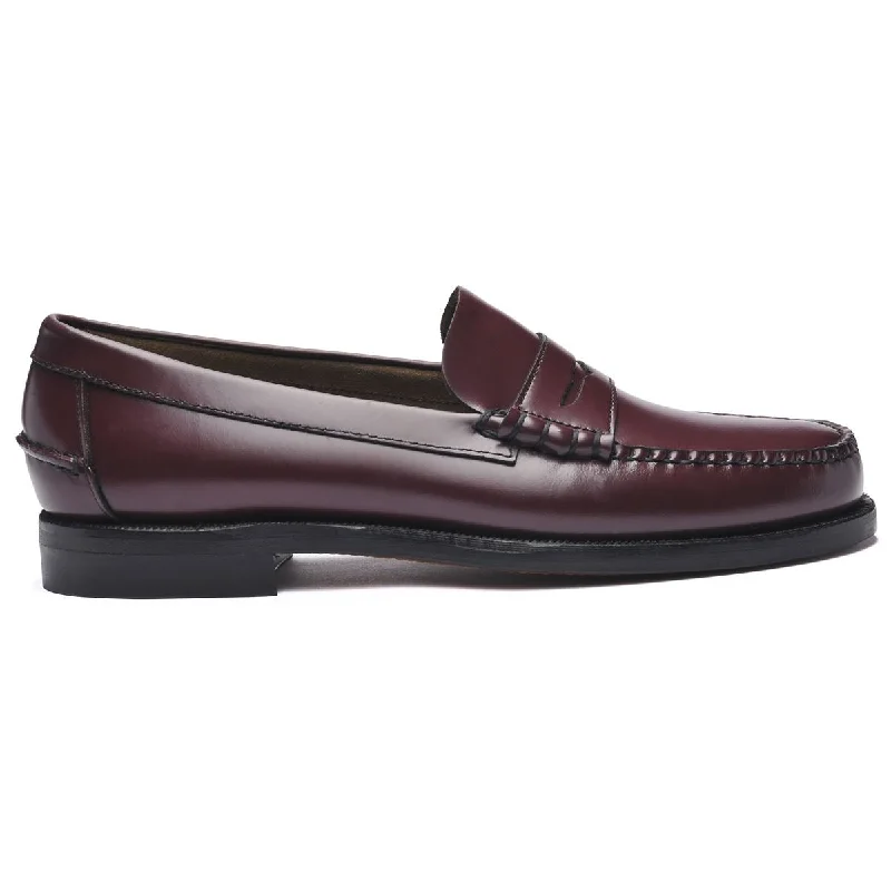 Men's leather loafers with a penny slot Men's leather loafers with a penny slot Classic Dan - Garnet Men's leather loafers with a penny slot Men's leather loafers with a penny slot Classic Dan - Garnet