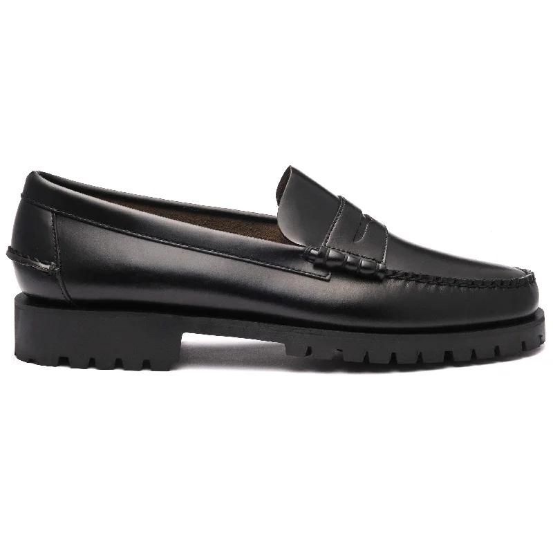 Men's loafers with a perforated leather upper for ventilation Men's loafers with a perforated leather upper for ventilation Dan Lug - Black Men's loafers with a perforated leather upper for ventilation Men's loafers with a perforated leather upper for ventilation Dan Lug - Black