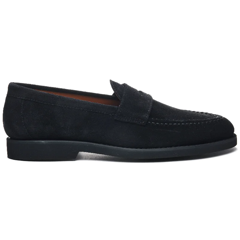 Men's loafers with a leather lining for comfort Men's loafers with a leather lining for comfort Ryan Suede Polaris - Navy Blue Men's loafers with a leather lining for comfort Men's loafers with a leather lining for comfort Ryan Suede Polaris - Navy Blue
