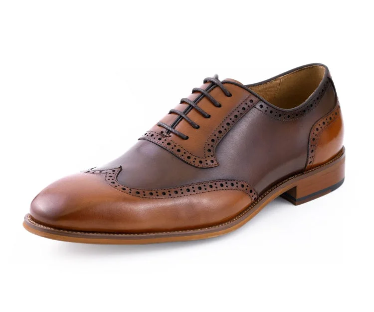 Men's formal shoes with a wingtip design Men's formal shoes with a wingtip design AG1022 Brown Men's formal shoes with a wingtip design Men's formal shoes with a wingtip design AG1022 Brown