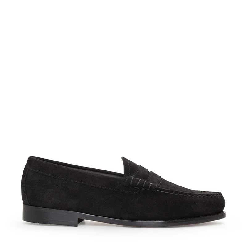 Men's loafers with a removable insole for cleaning Men's loafers with a removable insole for cleaning Weejun Larson Moc Penny - Black Suede Men's loafers with a removable insole for cleaning Men's loafers with a removable insole for cleaning Weejun Larson Moc Penny - Black Suede