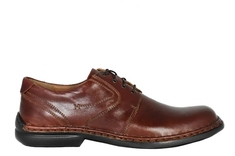 Men's leather formal Oxford shoes with a cap toe Men's leather formal Oxford shoes with a cap toe JOSEF SEIBEL - WALT Men's leather formal Oxford shoes with a cap toe Men's leather formal Oxford shoes with a cap toe JOSEF SEIBEL - WALT