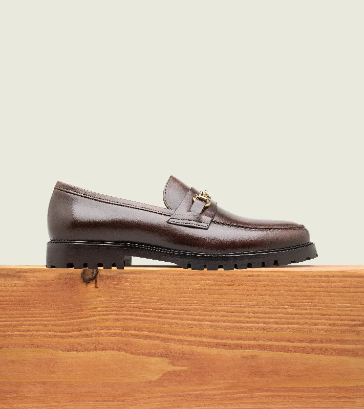 Men's leather loafers with a penny slot Men's leather loafers with a penny slot Carmelo Lug Sole Men's leather loafers with a penny slot Men's leather loafers with a penny slot Carmelo Lug Sole