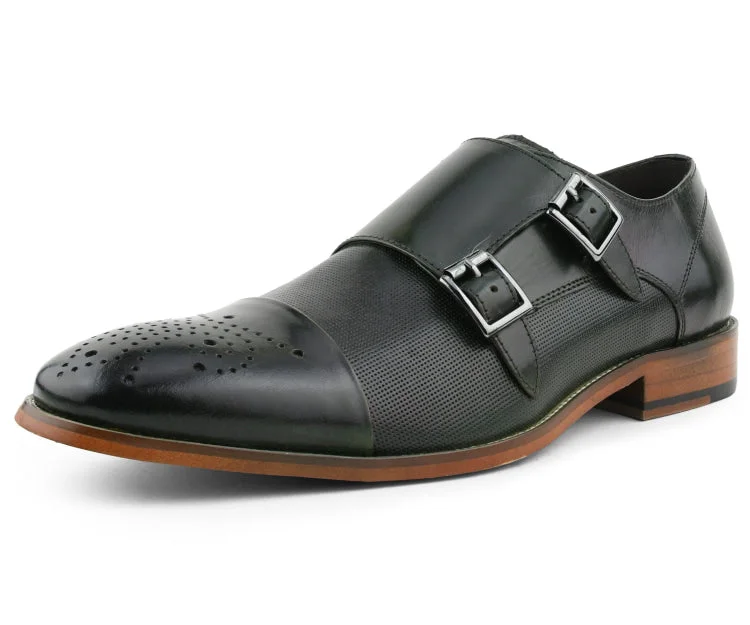 Men's formal shoes with a leather lining for breathability Men's formal shoes with a leather lining for breathability AG1101 Green Men's formal shoes with a leather lining for breathability Men's formal shoes with a leather lining for breathability AG1101 Green