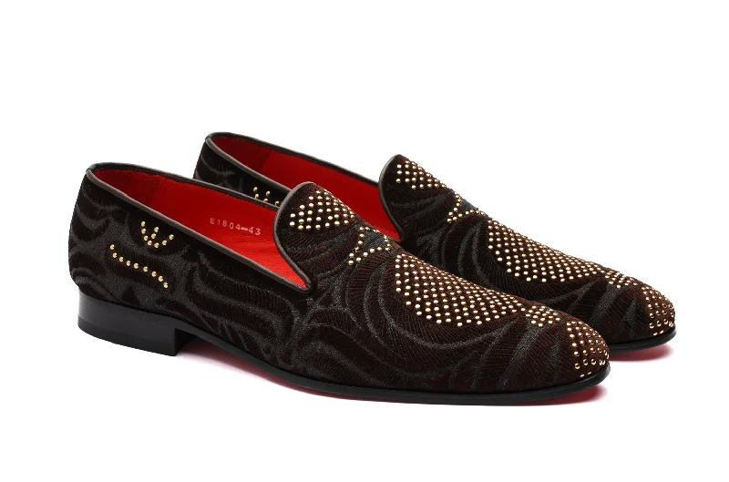 Men's loafers with a leather lining for comfort Men's loafers with a leather lining for comfort The Tuvan Diamond Loafers - Brown Men's loafers with a leather lining for comfort Men's loafers with a leather lining for comfort The Tuvan Diamond Loafers - Brown