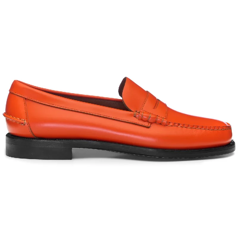 Men's loafers with a smooth leather finish Men's loafers with a smooth leather finish Dan Outsides - Orange Men's loafers with a smooth leather finish Men's loafers with a smooth leather finish Dan Outsides - Orange
