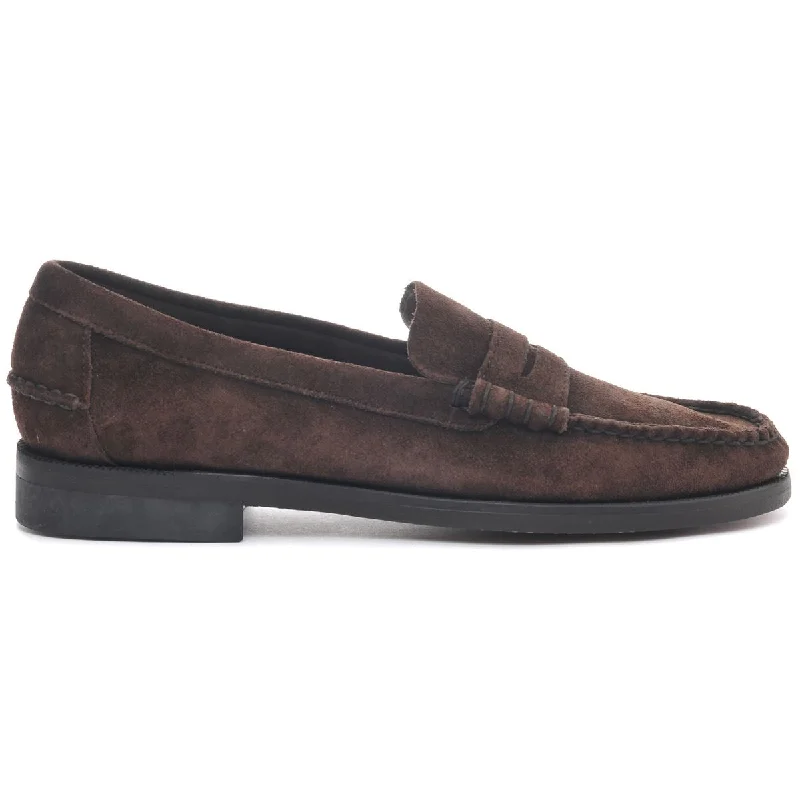 Men's loafers with a leather lining for comfort Men's loafers with a leather lining for comfort Classic Dan Rough Out - Dark Brown Men's loafers with a leather lining for comfort Men's loafers with a leather lining for comfort Classic Dan Rough Out - Dark Brown
