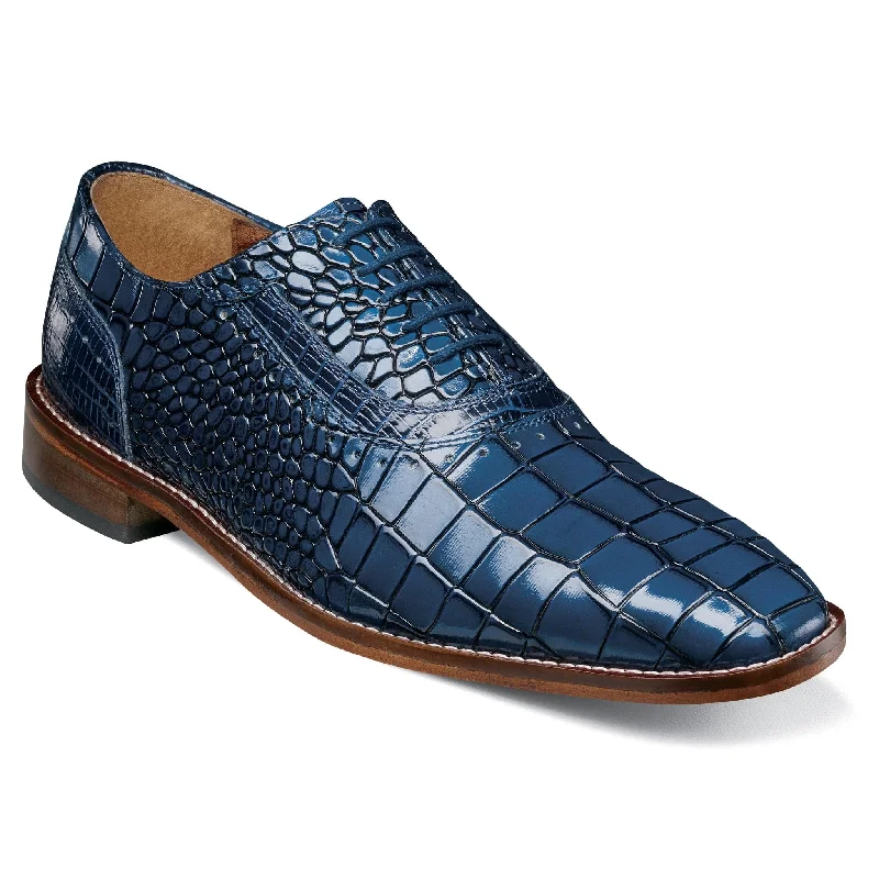 Men's formal shoes with a padded insole for comfort Men's formal shoes with a padded insole for comfort RICCARDI  Plain Toe Oxford/25575