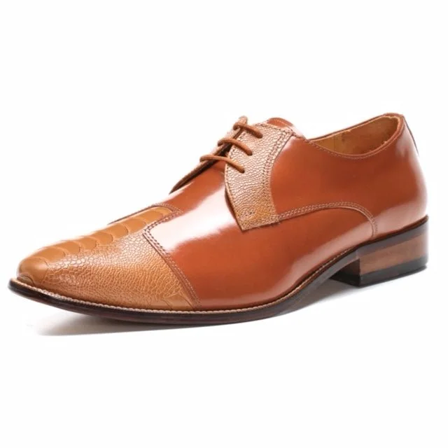 Men's formal shoes with a padded insole for comfort Men's formal shoes with a padded insole for comfort Charlie Leather Derby Style Men's Dress Shoes - Tan and Black Color Men's formal shoes with a padded insole for comfort Men's formal shoes with a padded insole for comfort Charlie Leather Derby Style Men's Dress Shoes - Tan and Black Color