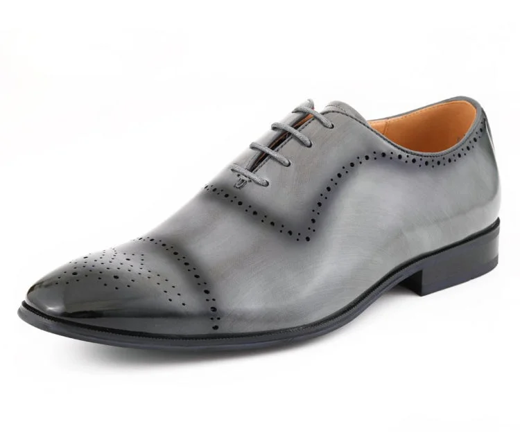 Men's formal shoes with a padded insole for comfort Men's formal shoes with a padded insole for comfort Wyatt Grey Men's formal shoes with a padded insole for comfort Men's formal shoes with a padded insole for comfort Wyatt Grey