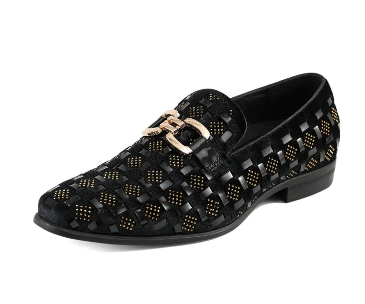 Men's formal shoes with a leather lining for breathability Men's formal shoes with a leather lining for breathability Roman Black Men's formal shoes with a leather lining for breathability Men's formal shoes with a leather lining for breathability Roman Black