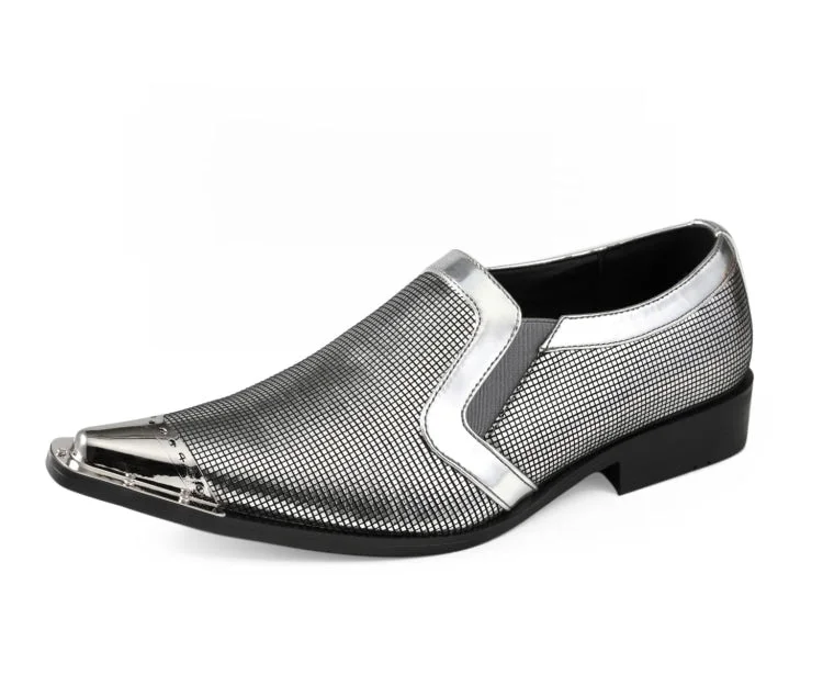 Men's formal shoes with a contrast stitching detail Men's formal shoes with a contrast stitching detail Nix Silver Men's formal shoes with a contrast stitching detail Men's formal shoes with a contrast stitching detail Nix Silver