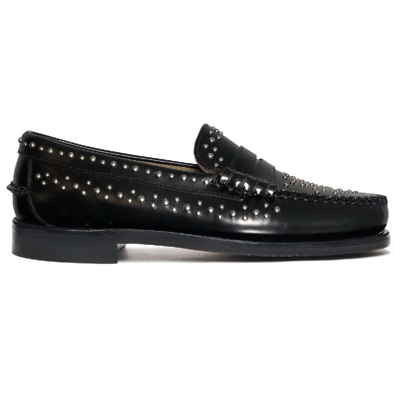 Men's loafers with a removable insole for cleaning Men's loafers with a removable insole for cleaning Dan Studs - Black Men's loafers with a removable insole for cleaning Men's loafers with a removable insole for cleaning Dan Studs - Black
