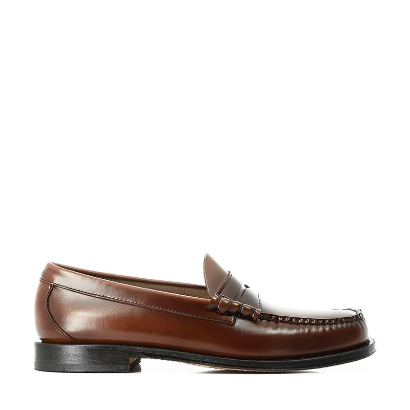 Men's loafers with a smooth leather finish Men's loafers with a smooth leather finish Weejun Larson Moc Penny - Mid Brown Men's loafers with a smooth leather finish Men's loafers with a smooth leather finish Weejun Larson Moc Penny - Mid Brown