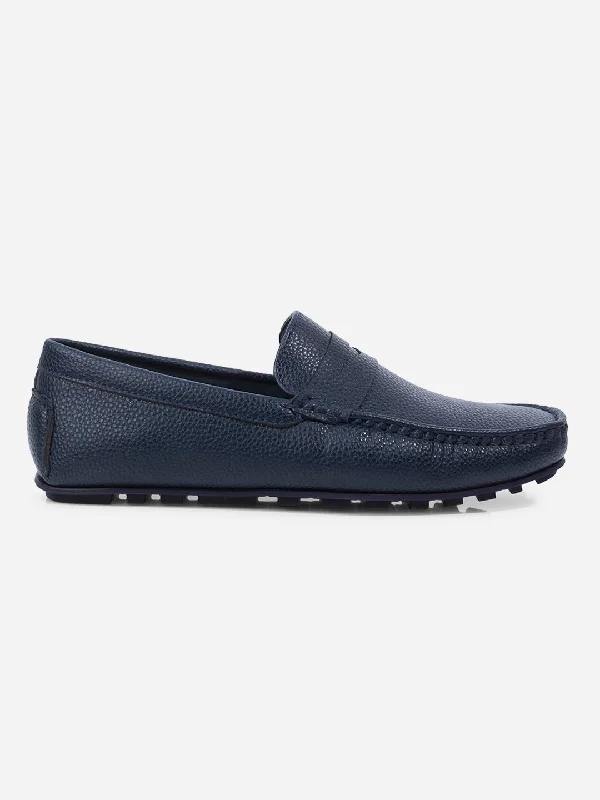 Men's loafers with a smooth leather finish Men's loafers with a smooth leather finish Men's Navy Moc Toe Casual Loafer (IX4110) Men's loafers with a smooth leather finish Men's loafers with a smooth leather finish Men's Navy Moc Toe Casual Loafer (IX4110)