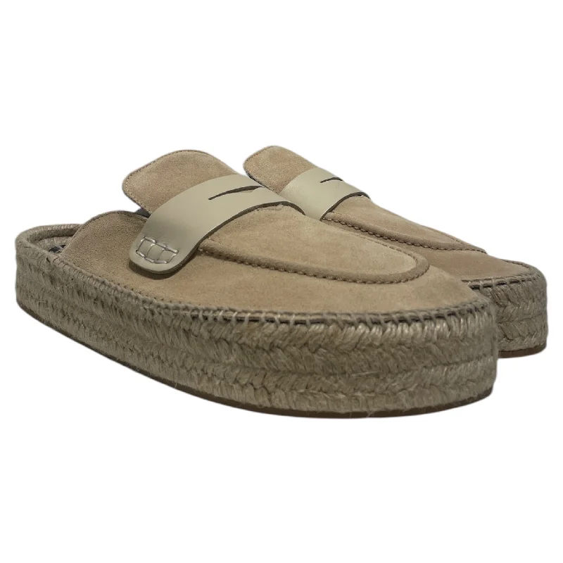 Men's leather loafers with a penny slot Men's leather loafers with a penny slot JW ANDERSON(J.W.ANDERSON)/Loafers/US 10/BEG/ESPADRILLE MULES Men's leather loafers with a penny slot Men's leather loafers with a penny slot JW ANDERSON(J.W.ANDERSON)/Loafers/US 10/BEG/ESPADRILLE MULES