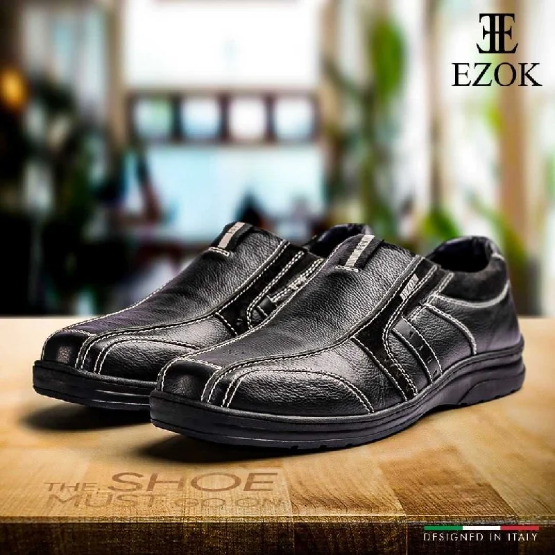 Men's loafers with a removable insole for cleaning Men's loafers with a removable insole for cleaning Ezok Men Genuine Leather Slip-Ons Shoes Men's loafers with a removable insole for cleaning Men's loafers with a removable insole for cleaning Ezok Men Genuine Leather Slip-Ons Shoes