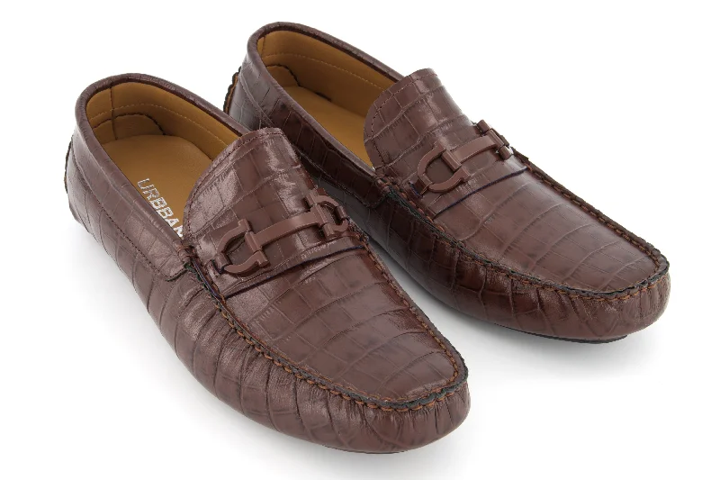 Men's loafers with a cushioned footbed Men's loafers with a cushioned footbed Portofino Driving Loafers - Croc Men's loafers with a cushioned footbed Men's loafers with a cushioned footbed Portofino Driving Loafers - Croc