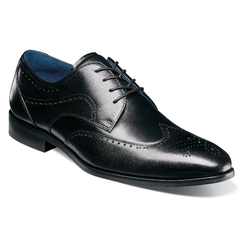 Men's formal shoes with a leather sole and heel Men's formal shoes with a leather sole and heel Brayden (Wingtip oxford)-25635 Men's formal shoes with a leather sole and heel Men's formal shoes with a leather sole and heel Brayden (Wingtip oxford)-25635