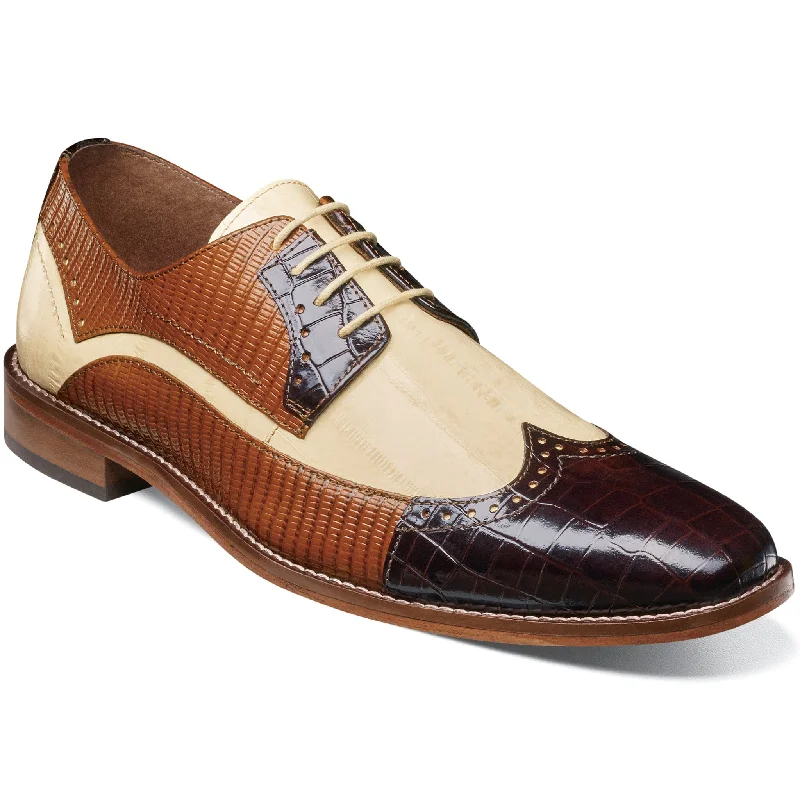 Men's formal shoes with a contrast stitching detail Men's formal shoes with a contrast stitching detail GALLINARI(Wingtip Lace Up)-25660 Men's formal shoes with a contrast stitching detail Men's formal shoes with a contrast stitching detail GALLINARI(Wingtip Lace Up)-25660