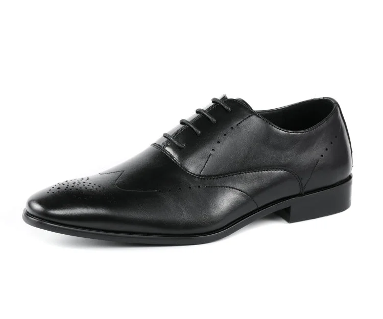 Men's formal shoes with a leather sole and heel Men's formal shoes with a leather sole and heel Rui Black Men's formal shoes with a leather sole and heel Men's formal shoes with a leather sole and heel Rui Black