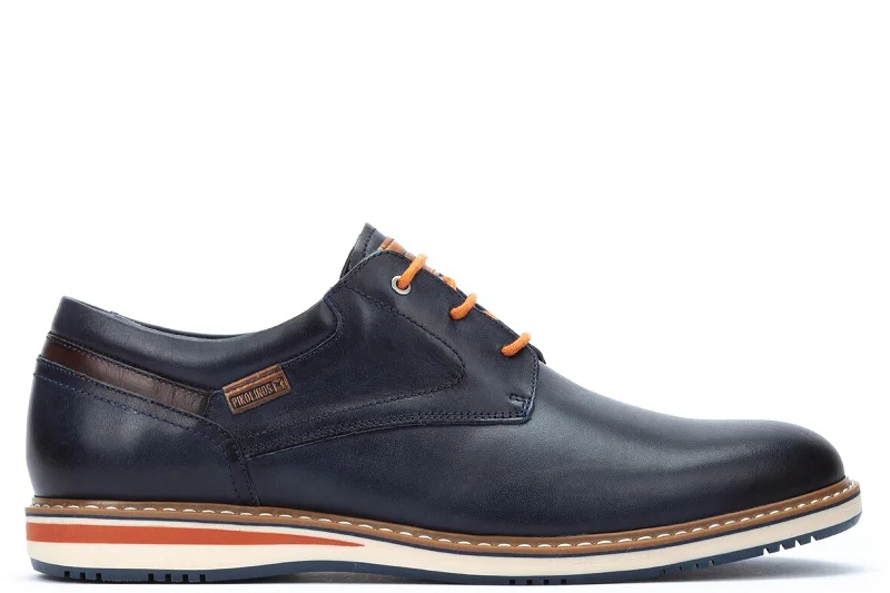 Men's leather formal Oxford shoes with a cap toe Men's leather formal Oxford shoes with a cap toe PIKOLINOS - M1T-4050C1 - AVILA Men's leather formal Oxford shoes with a cap toe Men's leather formal Oxford shoes with a cap toe PIKOLINOS - M1T-4050C1 - AVILA